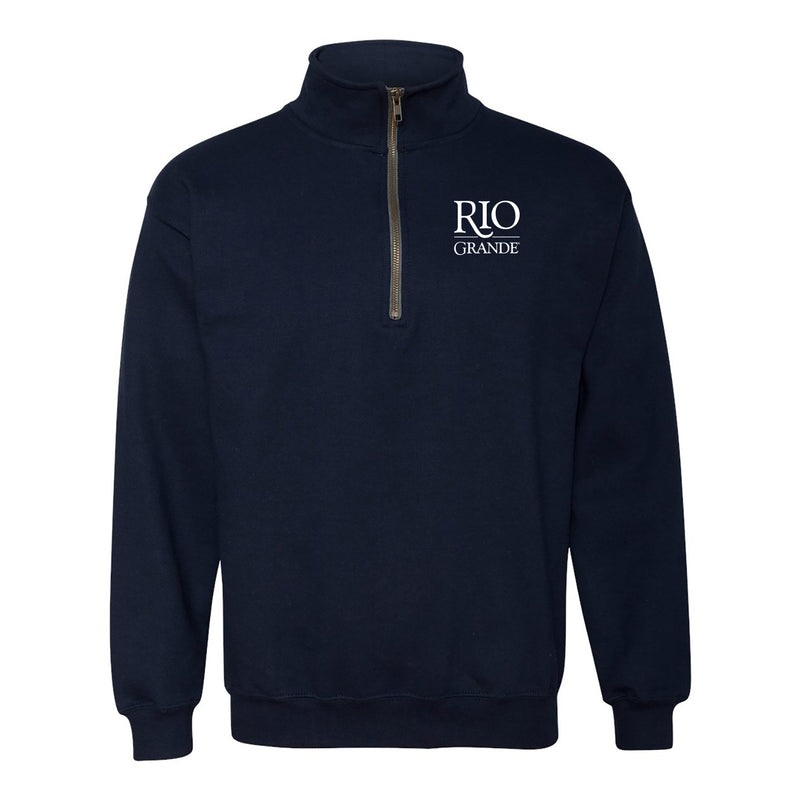 Rio Grande 1/4 Zip Sweatshirt- Navy