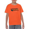 Zingerman's Roadhouse Neon Sign Youth T-Shirt- Orange