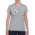 Rio Grande Rainbow Logo Ladies T-Shirt- Sport Grey