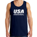 USAWSWS - Classic White Logo Tank - Navy