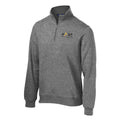 Purdue Aerial Robotics 1/4 Zip Team Logo - Vintage Heather