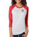 WGC - Anniversary 1 Raglan - Red / Heather White