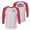 WGC - Anniversary 2 Raglan - Red / Heather White