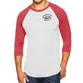 WGC - Anniversary 2 Raglan - Red / Heather White