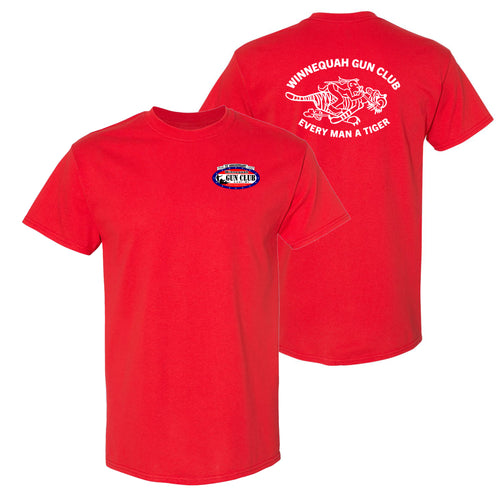 WGC - Every Man A Tiger Basic T-Shirt - Red