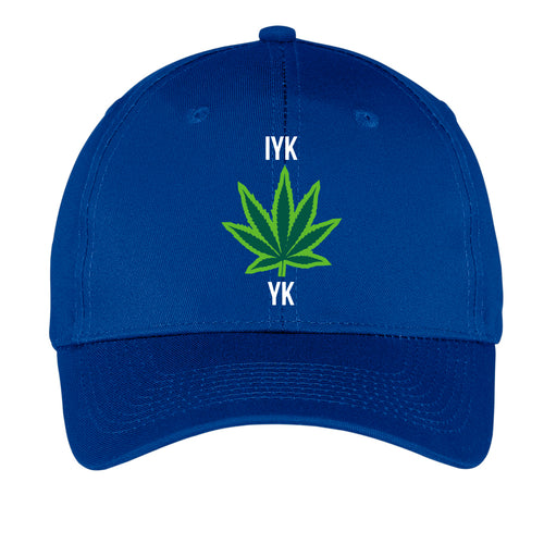 Words of Wonder IYKYK 6-Panel Twill Cap- Royal