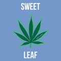 Words of Wonder Sweet Leaf T-Shirt- Carolina Blue