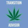 Words of Wonder Transition Advisor T-Shirt- Carolina Blue