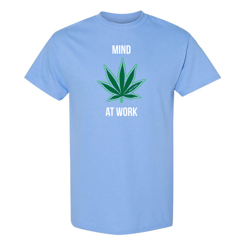 Words of Wonder Mind at Work T-Shirt- Carolina Blue