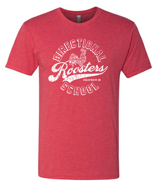Directional School Tee - Vintage Red