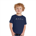 NYPD TRIATHLON TEAM SWIM BIKE RUN CUFF TODDLER TEE - NAVY